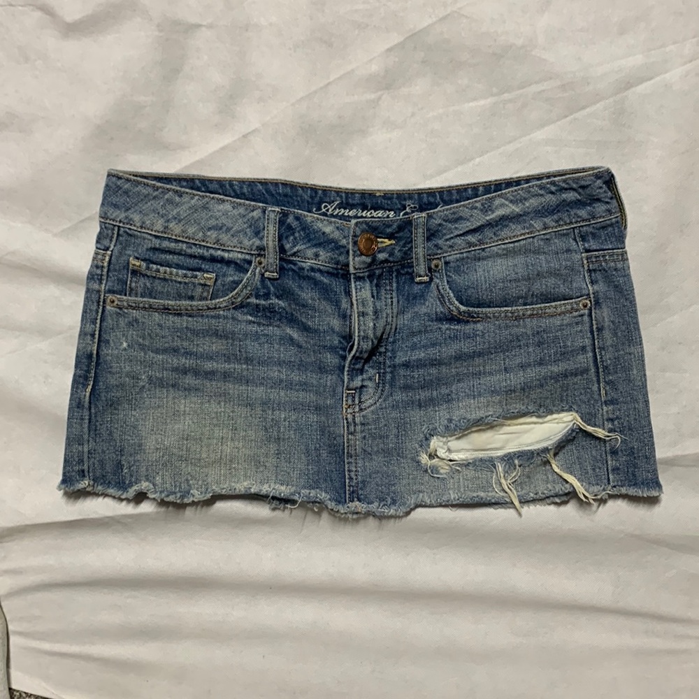 American Eagle jean skirt